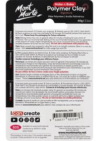 Resim Mm Make N Bake Polimer Kil Signature 60g - Aquamarine 