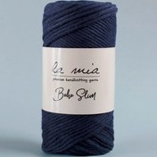Resim La Mia Boho Slim Lacivert El Örgü İpi -L023 - 34202 
