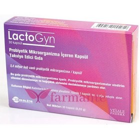 Resim Lactogyn Probiyotik 30 Kapsül 