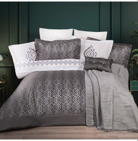 Resim Schafer Home Elenora Çeyiz Seti-11 Parça-gri Gri 