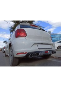 Resim Autogp Vw Polo 6r Arka Tampon Difüzörü 4 Çıkış 2009+ Cmvwpo17dfz 
