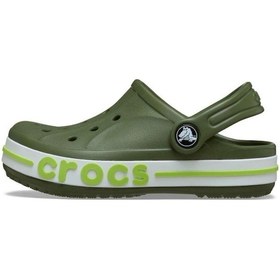 Resim Crocs 207018-3cb Crocband Clog Çocuk Spor Terlik Sandalet Yeşil 