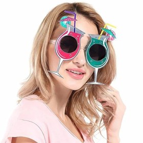 Resim Kokteyl Temalı Hawaii Yaz Partisi Gözlüğü 