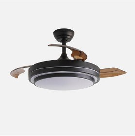 Resim Dlc Vespero Bakır Motor 106cm Kumandalı Led Tavan Vantilatörü 