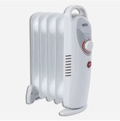 Resim Mini 600 W 5 Dilim Elektrikli Termostatlı Radyatör Beyaz 