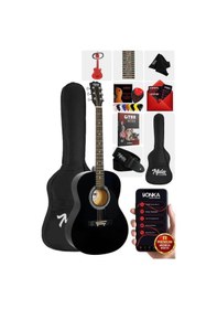 Resim Midex Rg-530bk Kaliteli Siyah 40 İnç Akustik Gitar Seti 4/4 Yetişkin 