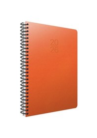 Resim Gıpta 2026 Spiralli Günlük Ajanda Sert Kapak 17x24 Cm 407-sek Turuncu Turuncu 