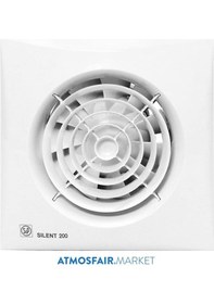 Resim Silent - 200 Crz 125 'Lik Sessiz. Timer 'Lı Banyo Fanı 