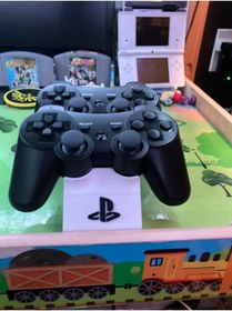 Resim GİT3D PS3 Dual Shock Kontrol Cihazı Logolu Çift StandUyumlu 