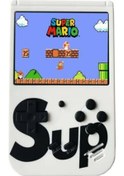 Resim Sup Taşınabilir Video Oyun Konsolu 3" Beyaz 400 Oyunlu Mini Atari 
