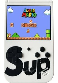 Resim Sup Taşınabilir Video Oyun Konsolu 3" Beyaz 400 Oyunlu Mini Atari 