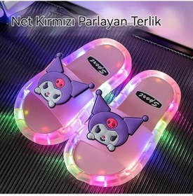 Resim Jian Fan Çocuk Parlayan Drag Yaz Açık Pembe 