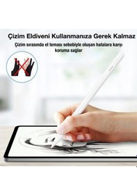 Resim Polham Pencil 2. Nesil Kapasitif Stylus Kalem, Aktif Versiyon iPhone, Apple Uyumlu iPad Dokunmatik Kalem 