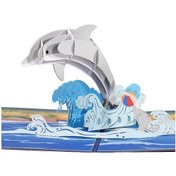 Resim Hayvan 3d Pop Up Tebrik Kartı Yıldönümü Sevgililer Günü Doğum Günü Kartı Tatil Şükran Günü Tebrik Kartları Zarflı Noel Dekor Kartı 