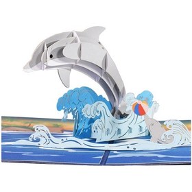 Resim Hayvan 3d Pop Up Tebrik Kartı Yıldönümü Sevgililer Günü Doğum Günü Kartı Tatil Şükran Günü Tebrik Kartları Zarflı Noel Dekor Kartı 