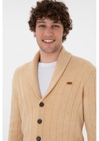 Resim U.s. Polo Assn. Erkek Kum Hırka Triko 50297061-vr085 Kum 
