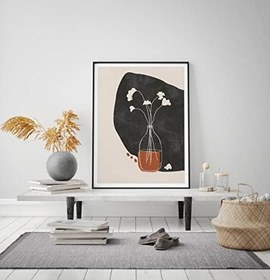 Resim Çerçeveli Tablo Modern Sanatsal Çerçeveler Dekorasyon Ev Dekoru Konsept Tekli Çerçeve ÖZC-220-30x50 