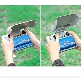 Resim Royal Mavic3 Pro Rc Ekranlı Uzaktan Kumandalı 2'si 1 Arada Kullanışlı Taşınabilir Koruyucu Kılıf Güneş Kremi 