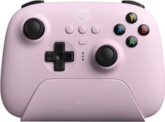 Resim Ultimate 2.4G Controller Ve Şarj Dock - Pastel Pink, Windows, Android PC Ipad Uyumlu 8Bitdo