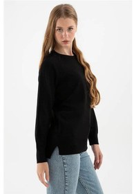 Resim Fashıon Frıends Kadın Bisiklet Yaka Tunik 24k0242k1 001 