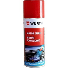 Resim Würth Motor Koruma Cilası 400 Ml123 Kırmızı6 