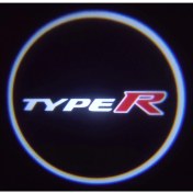 Resim Femex Honda Typer Araçlar Için Pilli Yapıştırmalı Kapı Altı LED Logo 