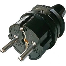 Resim Viko A-9030 4110 Siyah Renk Topraklı Erkek Fiş 