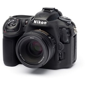Resim EasyCover Nikon D500 Silikon Kılıf Siyah 