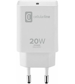 Resim Cellularline Usb-C Şarj Cihazı Apple 20w Mini Beyaz 