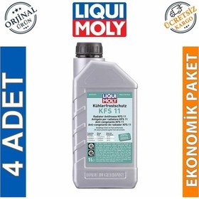 Resim Liqui Moly Radyatör Antifrizi Kfs 11 Yeşil 1 Lt 4 Adet 21149 