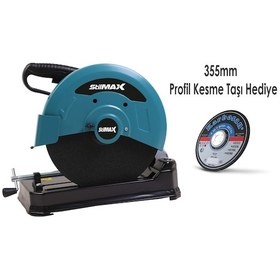 Resim Stilmax PK+T355 3300 W Profil Kesme Makinesi + Kesme Taşı 