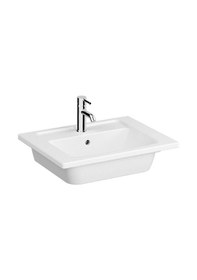 Resim Vitra 7055B003-0001 Etajerli Lavabo 
