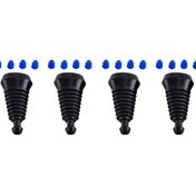 Resim Homyl 4x Ateşleme Bobini Konektörü Fişi A8 Parçaları İçin 