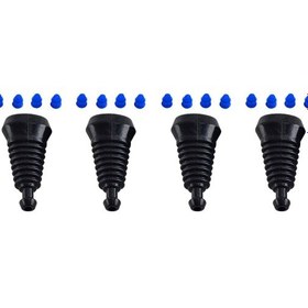 Resim Homyl 4x Ateşleme Bobini Konektörü Fişi A8 Parçaları İçin 