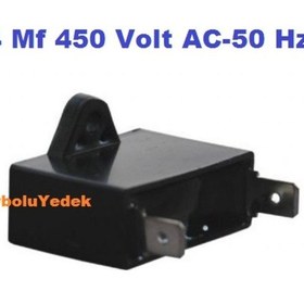 Resim Klima Fan Kapasitör , 4.0 Uf , 4 Mf 450 Volt Ac 50- 60 Hz , Klima - 480332918 