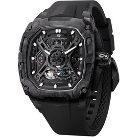 Resim Tsar Bomba Dark Matter 5 Otomatik Saat TB8605 Siyah 