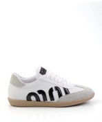 Resim Bambi Beyaz Siyah Kadın Sneaker K01179888809 