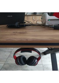 Resim Masaya Takılan Oyuncu Kulaklık Standı Gamer Headset Stand Kulaklık Tutucu Askısı 