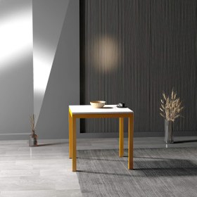 Resim Merlan Yemek & Toplantı Masası - S / Turuncu 