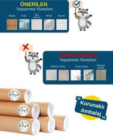 Resim Eğlenceli Ve Eğitici Tuvalet Eğitimi Sticker - Cırtlı Tekrar Tekrar Kullanım Beyaz 