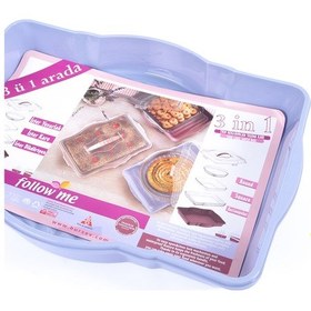 Resim Trio Kek Borcam Taşıma Kabı 3 Ü 1 Arada Diğer 