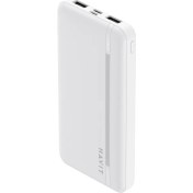 Resim Havit PB89 10000MAH Power Bank Hızlı Şarj 18.5W USB + Type-C 