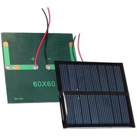 Resim Gp-18279 Solar Güneş Paneli 60x60mm 4.2v-0.6w Öğrenciler İçin 