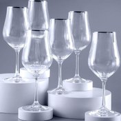 Resim Jumbo Tulipa Platin Meşrubat Bardağı 6'lı 450 ml 