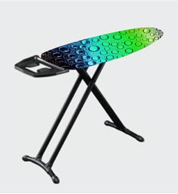 Resim Gercella Xxl Luxury Bubbles Ütü Masası Kılıfı Bezi Örtüsü 