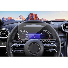 Resim Mercedes Glc 2023-2024 Coupe Model Hariç 12.3" Gösterge Ekran Koruma 