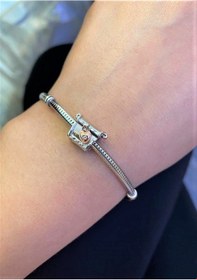 Resim Kadın Sandık Model Gümüş Charm 