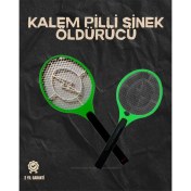 Resim Datatek Hafif ve Ergonomik Elektronik Böcek Öldürücü – Güvenlik Koruması ile Pil Kontrollü 