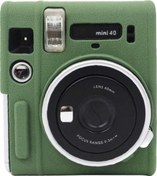 Resim Sones Fujifilm Instax Mini 40 Uyumlu Yumuşak Silikon Koruyucu Kılıf Yeşil 