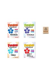 Resim Fenomen Lgs 8. Sınıf Matematik Fen Türkçe Ve İnkılap 4lü Deneme Seti + Telefon Standı 